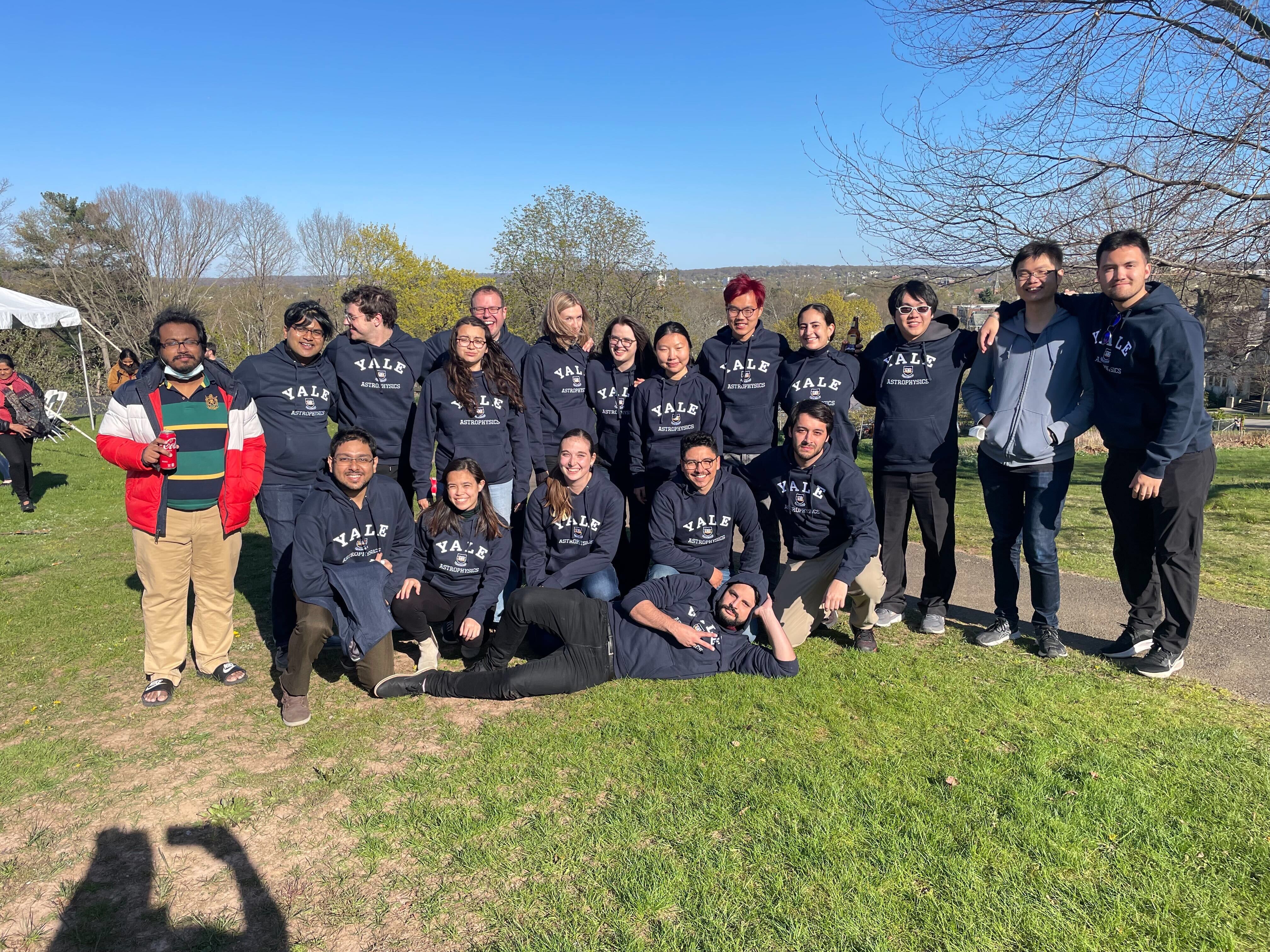 Yale Astronomy graduate students.